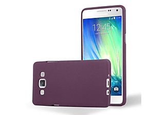 carcasa de móvil  - Funda flexible para móvil - Carcasa de TPU Silicona ultrafina CADORABO, Samsung, Galaxy A5 2015, frost lila burdeos