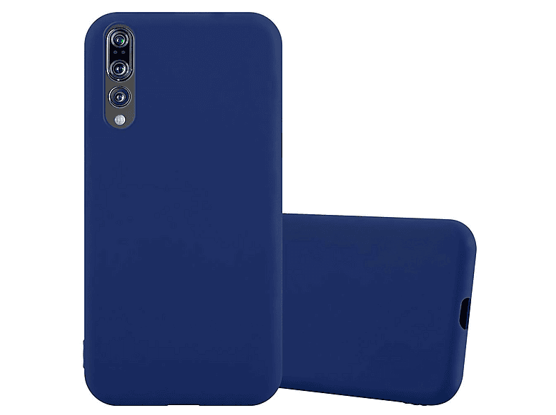 Custodia Libro Portafoglio Cadorabo Per Huawei P20 Pro – Nero Notte, Con Tasche Per Carte E Stand