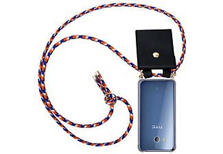 carcasa de móvil Funda flexible para móvil - Carcasa de TPU Silicona ultrafina;CADORABO, HTC, Ocean / U11, naranja azul blanco