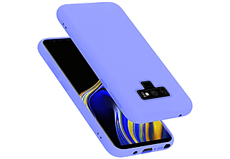 carcasa de móvil  - Funda flexible para móvil - Carcasa de TPU Silicona ultrafina CADORABO, Samsung, Galaxy NOTE 9, liquid lila claro