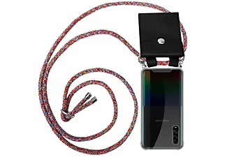 carcasa de móvil Funda flexible para móvil - Carcasa de TPU Silicona ultrafina;CADORABO, Samsung, Galaxy A90 5G, rojo amarillo blanco