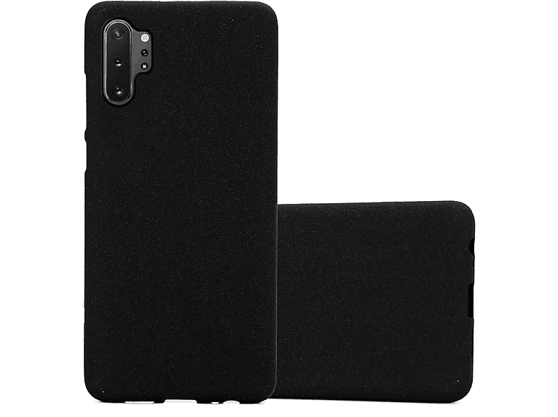 CADORABO TPU Frosted Samsung, 10 FROST Backcover, Galaxy PLUS, Schutzhülle, NOTE SCHWARZ