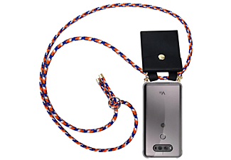 carcasa de móvil Funda flexible para móvil - Carcasa de TPU Silicona ultrafina;CADORABO, LG, V20, naranja azul blanco