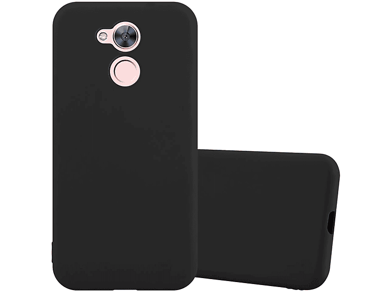 6A Honor, SCHWARZ CADORABO 5C / Backcover, PRO, CANDY TPU im PRO Style, Hülle Candy