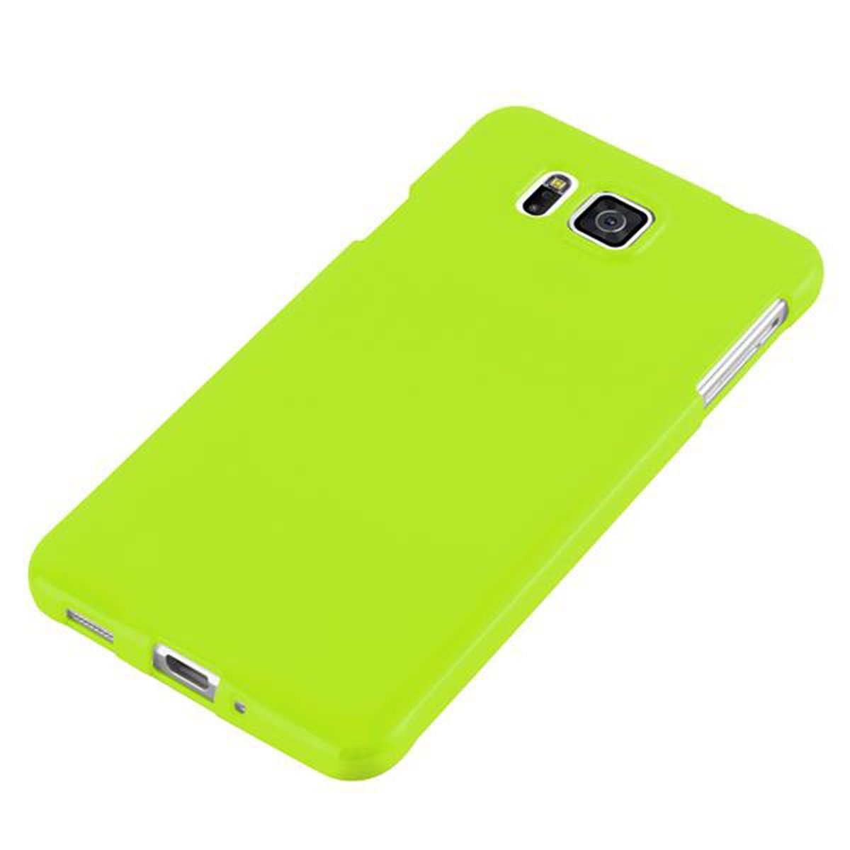 CADORABO TPU ALPHA, Samsung, GRÜN Handyhülle, Galaxy JELLY Backcover, Jelly