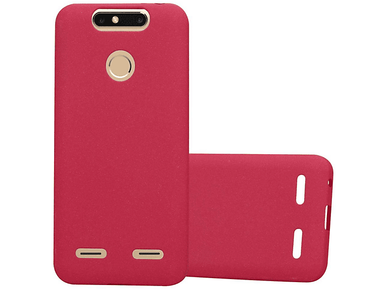 CADORABO TPU Frosted Schutzhülle, Backcover, ROT Blade ZTE, FROST MINI, V8