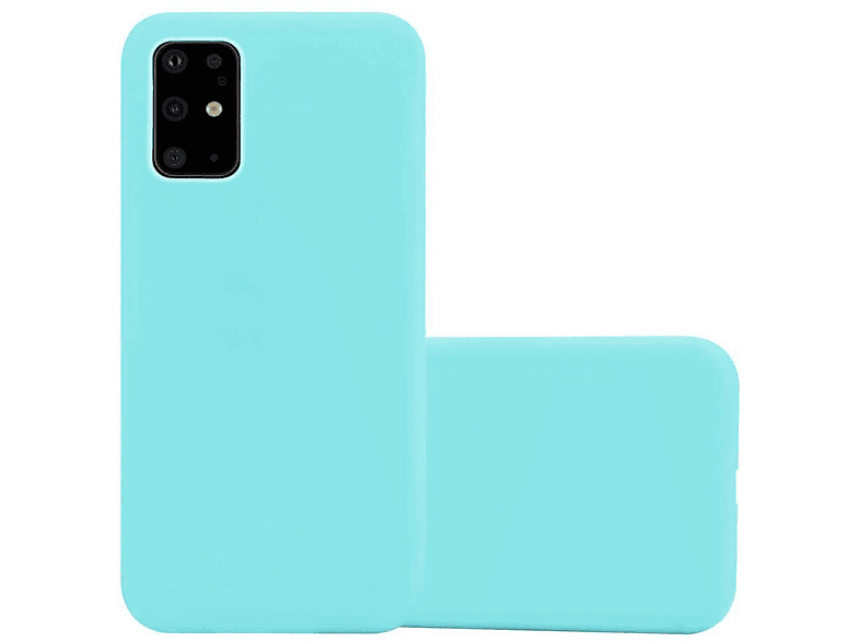 CADORABO Hülle im TPU Candy BLAU S20 Backcover, Galaxy PLUS, Samsung, CANDY Style