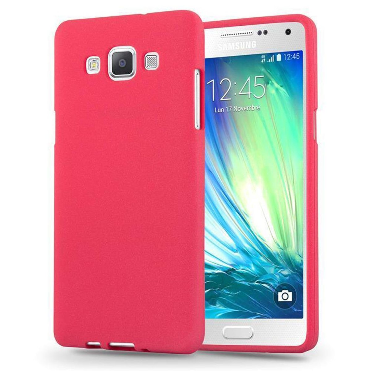 Schutzhülle, ROT Samsung, TPU CADORABO FROST Frosted 2015, Backcover, A3 Galaxy