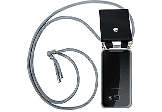 carcasa de móvil Funda flexible para móvil - Carcasa de TPU Silicona ultrafina;CADORABO, Samsung, Galaxy A3 2017, gris argentado
