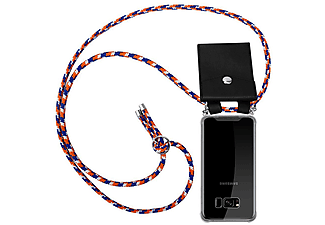 carcasa de móvil Funda flexible para móvil - Carcasa de TPU Silicona ultrafina;CADORABO, Samsung, Galaxy S8 PLUS, naranja azul blanco