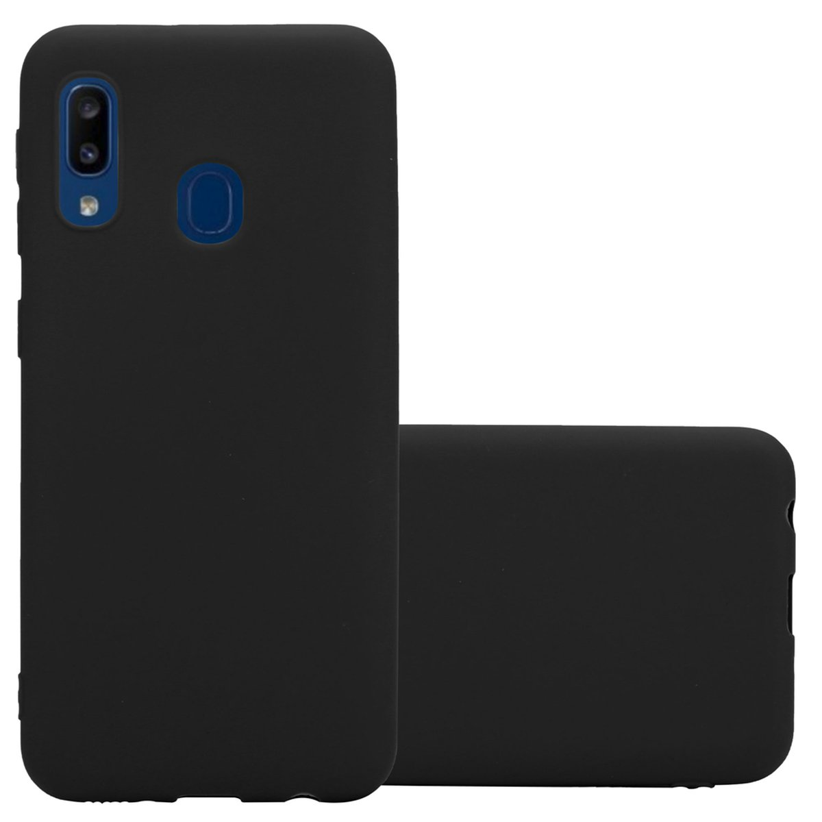 Backcover, Hülle im CANDY SCHWARZ Candy CADORABO / A20e, Samsung, TPU Style, Galaxy A10e