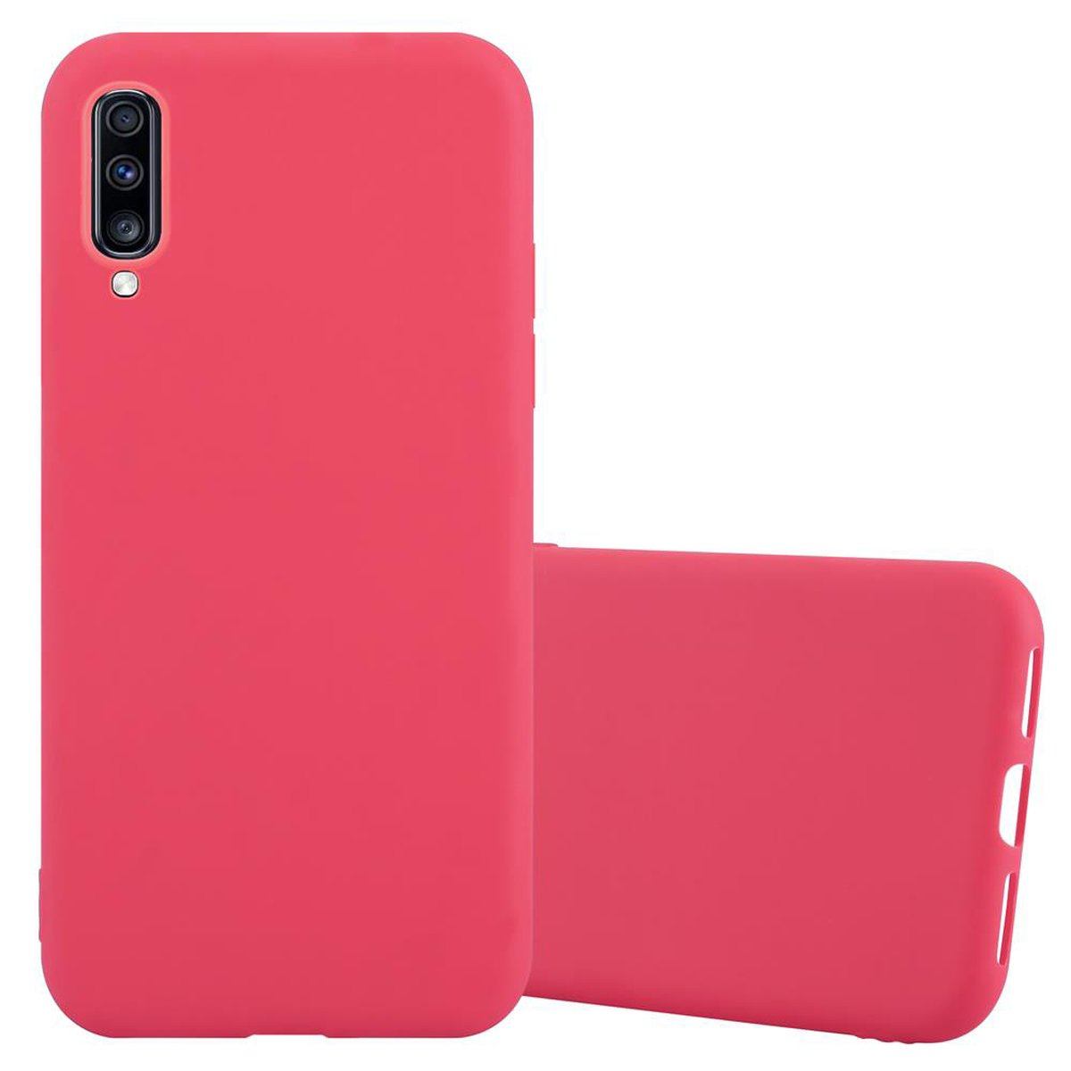 ROT A70s, / TPU A70 CANDY Backcover, Candy im Samsung, Hülle Style, Galaxy CADORABO