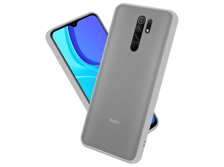 CADORABO con interno in silicone TPU e retro in plastica opaca CUSTODIA per P40 LITE 5G / NOVA 7 SE, Nero Opaco