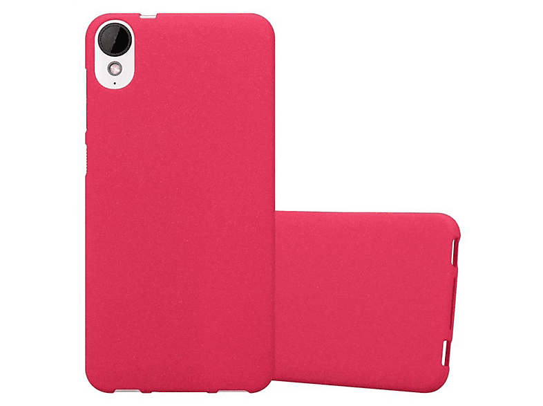 CADORABO TPU Frosted Schutzhülle, Backcover, HTC, Desire 10 LIFESTYLE / Desire 825, FROST ROT