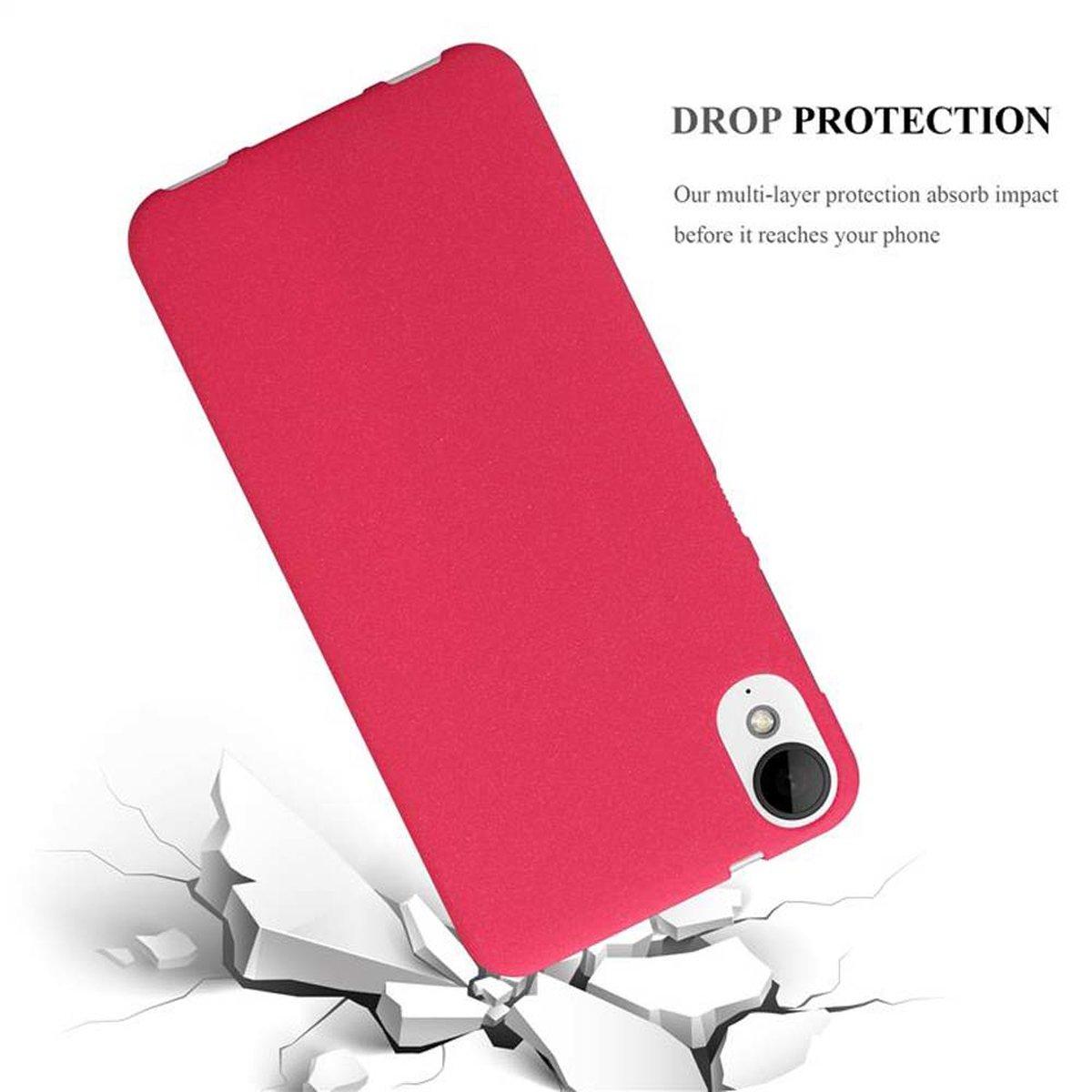 FROST Desire / 10 Desire CADORABO 825, Backcover, HTC, Schutzhülle, Frosted TPU LIFESTYLE ROT