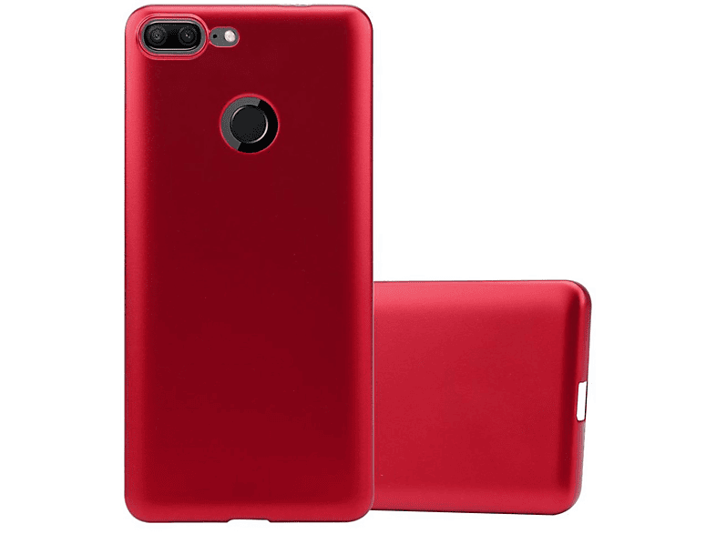 Metallic Backcover, TPU 9 CADORABO ROT METALLIC LITE, Matt Honor, Hülle,