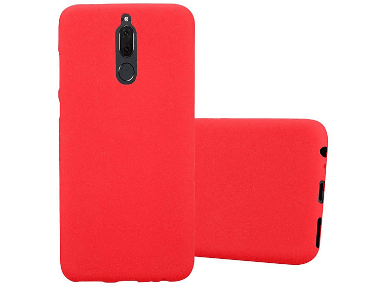 CADORABO TPU Frosted Schutzhülle, Backcover, Huawei, MATE 10 LITE, FROST ROT