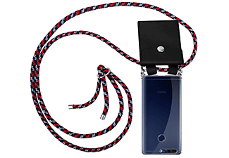 carcasa de móvil  - Funda flexible para móvil - Carcasa de TPU Silicona ultrafina CADORABO, Honor, 8 PRO, rojo azul blanco