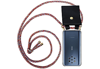 carcasa de móvil  - Funda flexible para móvil - Carcasa de TPU Silicona ultrafina CADORABO, Nokia, 10, colorful parrot