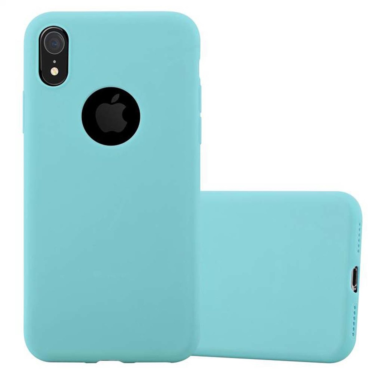 CADORABO Hülle im TPU Candy iPhone Apple, XR, CANDY BLAU Backcover, Style