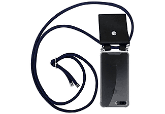 carcasa de móvil Funda flexible para móvil - Carcasa de TPU Silicona ultrafina;CADORABO, Apple, iPhone 8 PLUS / 7 PLUS / 7S PLUS, fucsia negro blanco punto