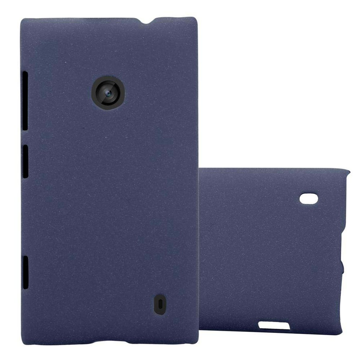 Cadorabo Custodia Rigida Sottile Per Nokia Lumia 520 - Frosty Azzurro, Cover Antiurto In Plastica