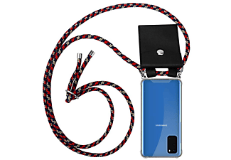 carcasa de móvil Funda flexible para móvil - Carcasa de TPU Silicona ultrafina;CADORABO, Samsung, Galaxy S20, rojo blanco