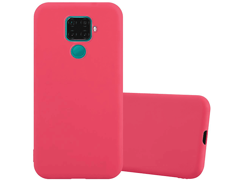 CADORABO Hülle im TPU Candy Style, Backcover, Huawei, MATE 30 LITE, CANDY ROT