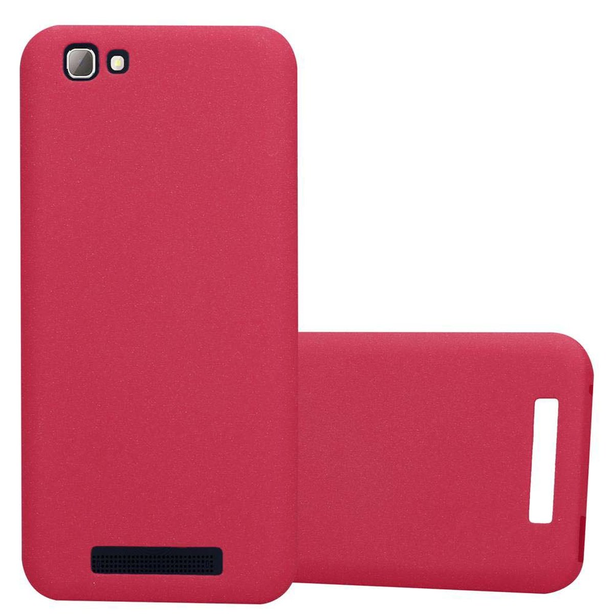 CADORABO TPU Frosted A612, ZTE, Schutzhülle, ROT Blade Backcover, FROST