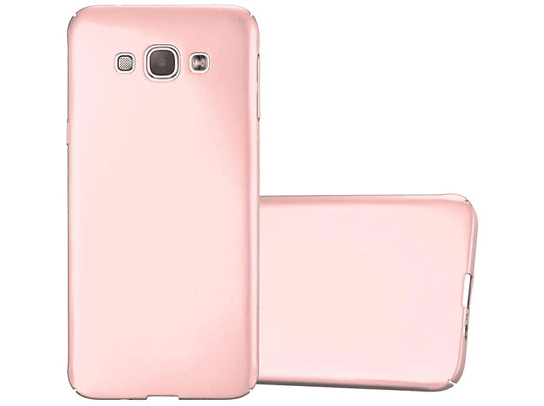 CADORABO Hülle im Hard Case Matt Metall Style, Backcover, Samsung, Galaxy A8 2015, METALL ROSÉ GOLD