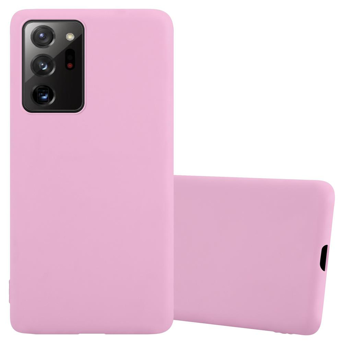 PLUS, Galaxy Samsung, Candy im CADORABO NOTE Backcover, 20 ROSA TPU CANDY Style, Hülle