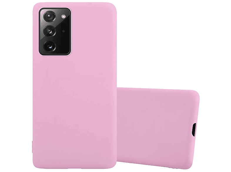 CADORABO Hülle im TPU Candy Style, Backcover, Samsung, Galaxy NOTE 20 PLUS, CANDY ROSA