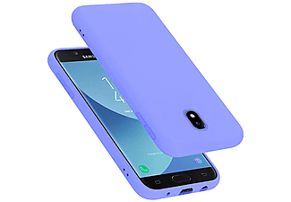 carcasa de móvil  - Funda flexible para móvil - Carcasa de TPU Silicona ultrafina CADORABO, Samsung, Galaxy J530 / J5 2017 (Eurasian) / J5 PRO, liquid lila claro