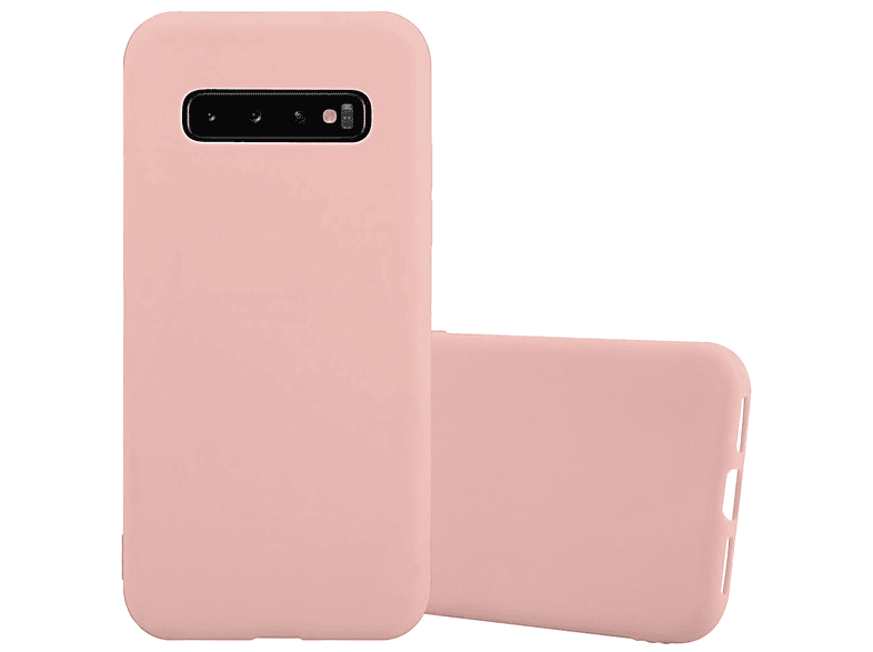 CADORABO Hülle im TPU Candy Style, Backcover, Samsung, Galaxy S10 4G, CANDY ROSA