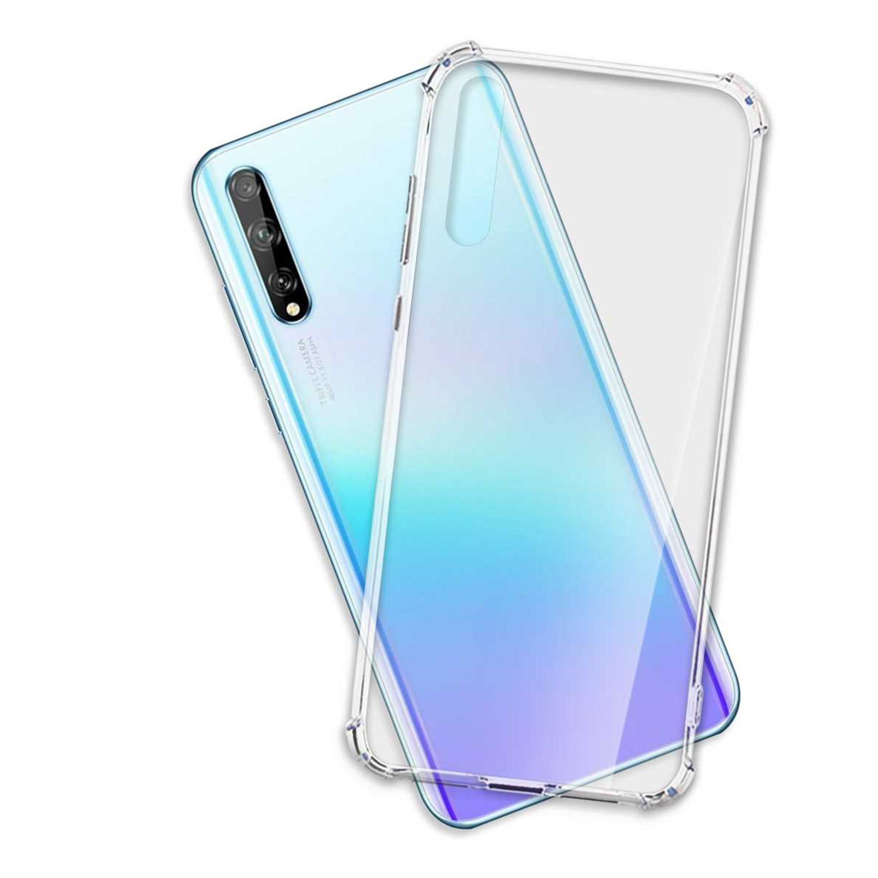 MTB MORE ENERGY Clear Armor Transparent Smart Backcover, S, Y8P, Enjoy P 10S, Case, Huawei
