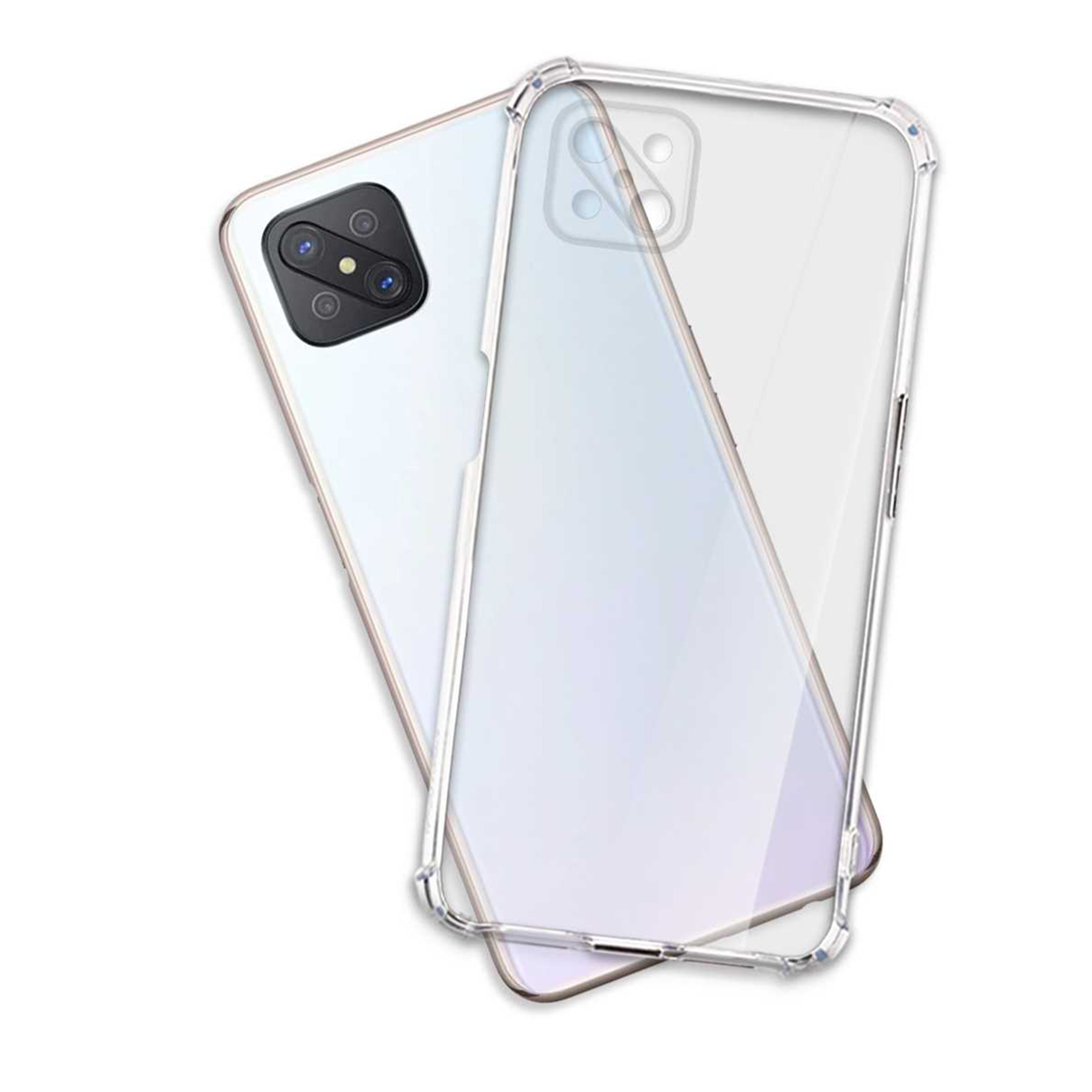 Z ENERGY Armor MORE MTB Transparent Clear A92S, Backcover, Reno 5G, Case, Oppo, 4