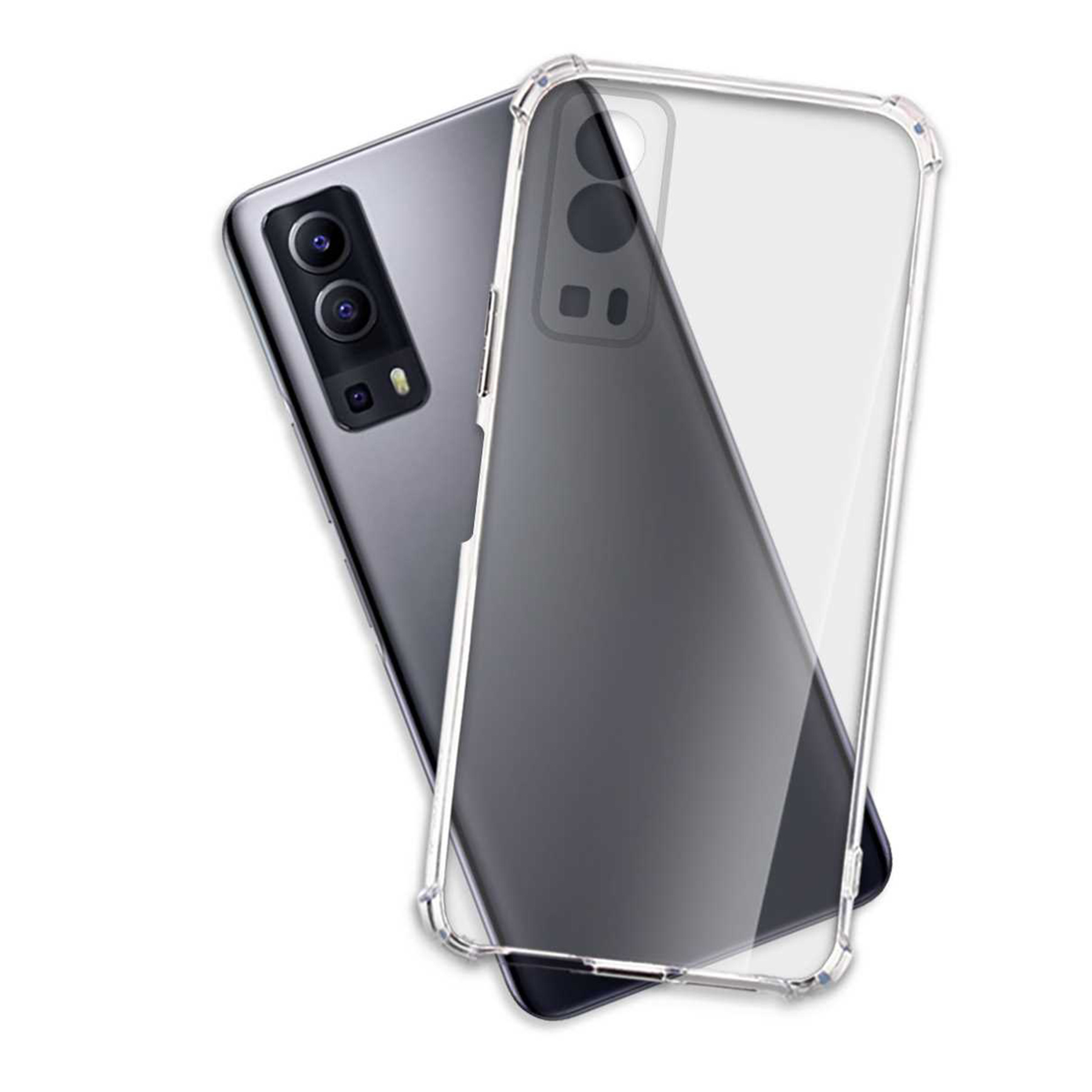 Transparent ENERGY MORE Y52 Case, Z3, 5G, Clear Backcover, iQOO Armor Y72 5G, MTB vivo,