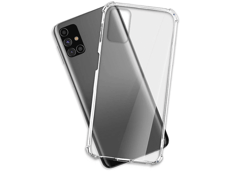 MTB Samsung, Backcover, Transparent Galaxy Clear MORE Armor M31s, ENERGY Case,
