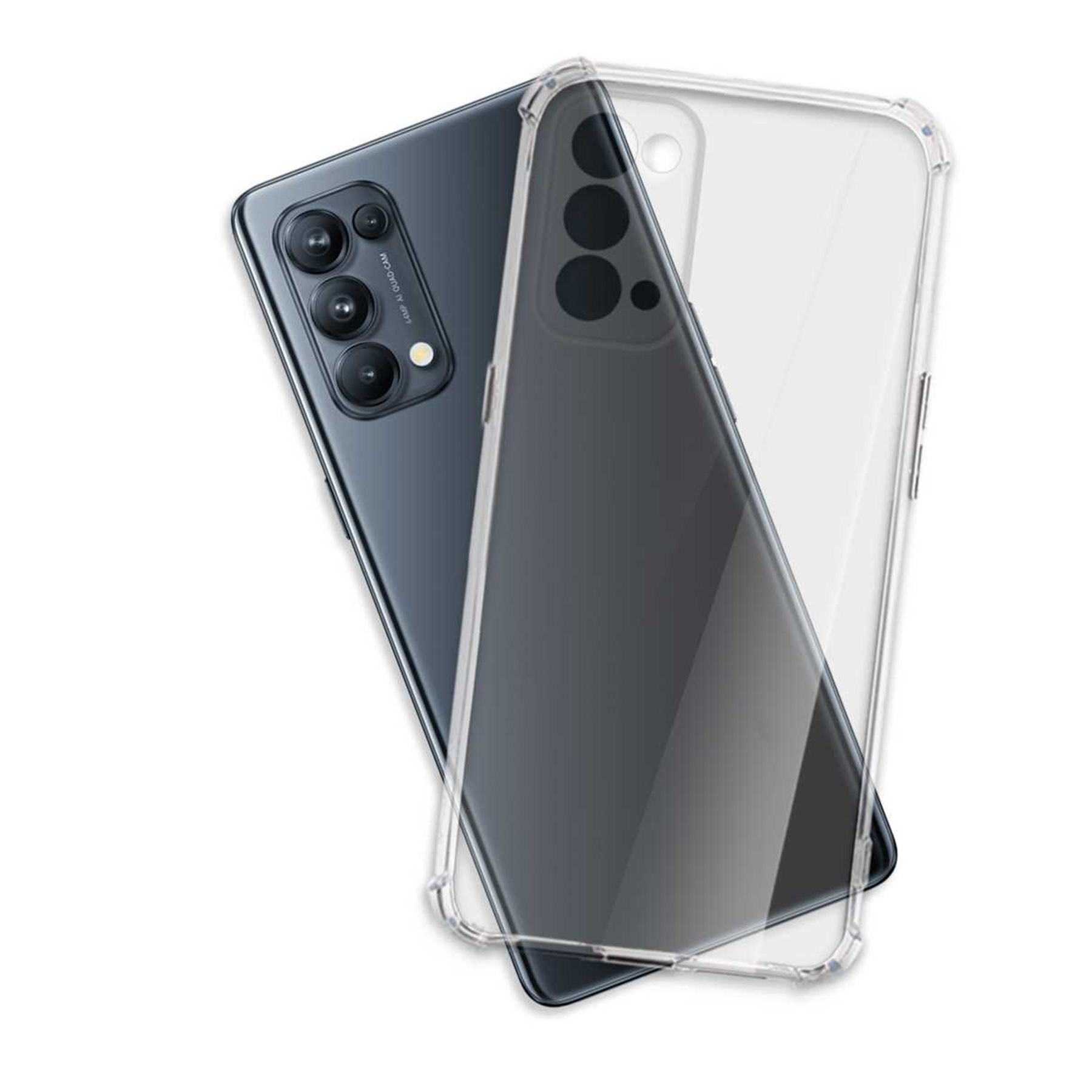 MTB MORE ENERGY Clear Armor Case, Oppo, 5G, Pro Reno5 Transparent Backcover