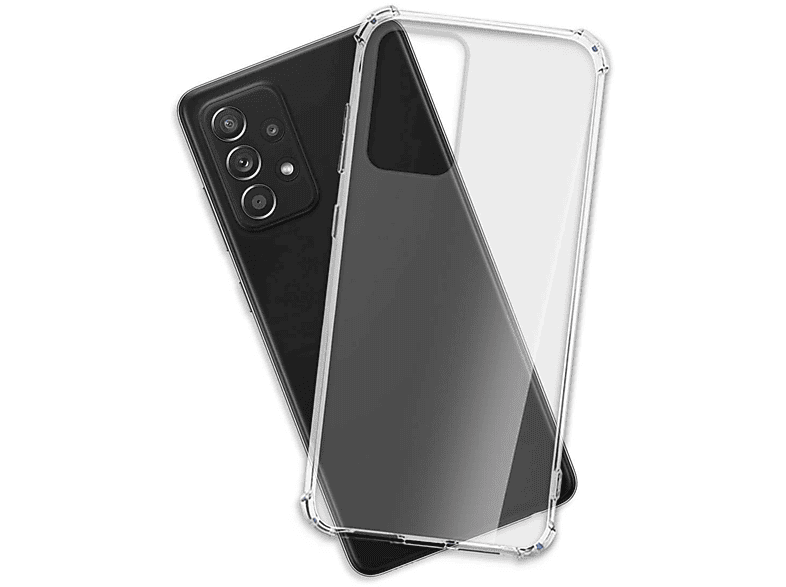 MTB MORE ENERGY Samsung, A72, Armor Galaxy Backcover, Transparent Clear Case