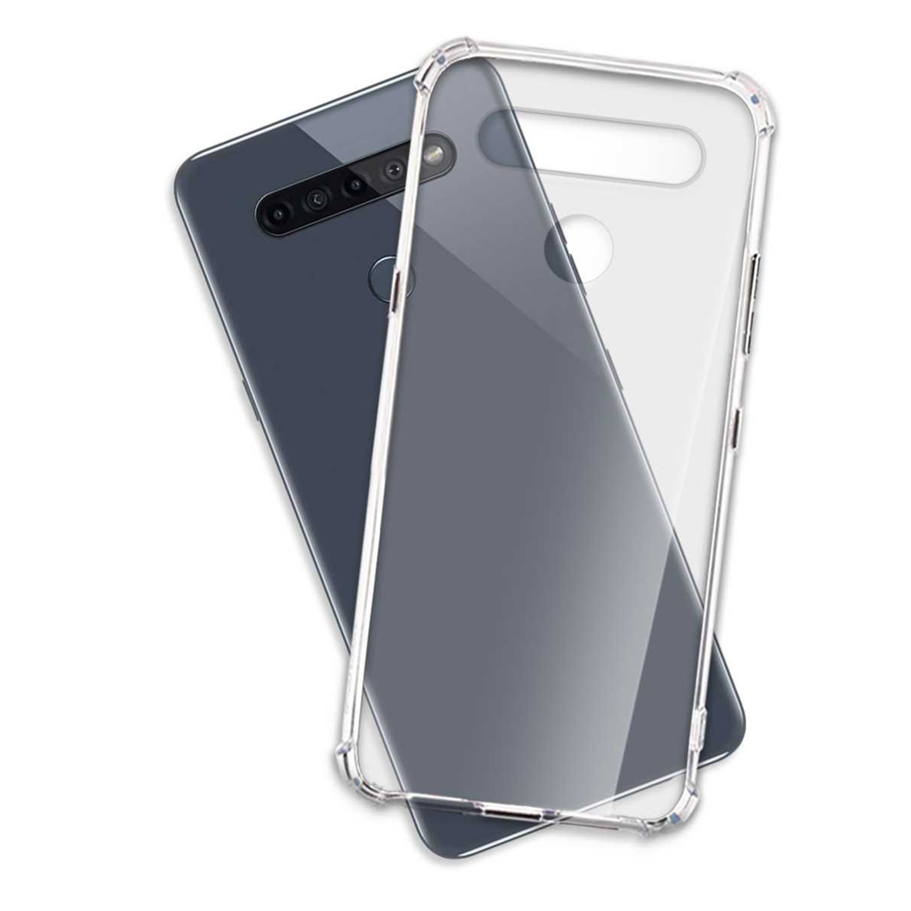 Backcover, ENERGY MTB K51S, MORE Transparent Case, Armor LG, Clear