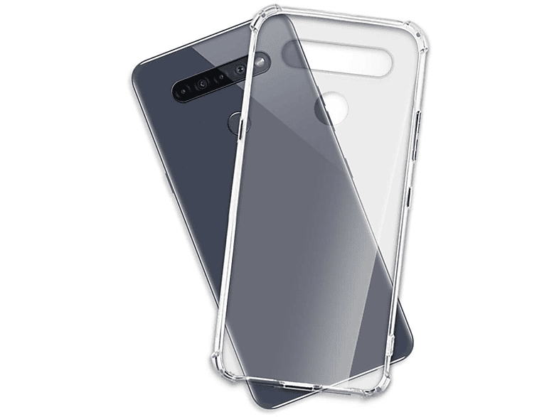 ENERGY MORE Transparent Backcover, Armor Case, LG, Clear K51S, MTB