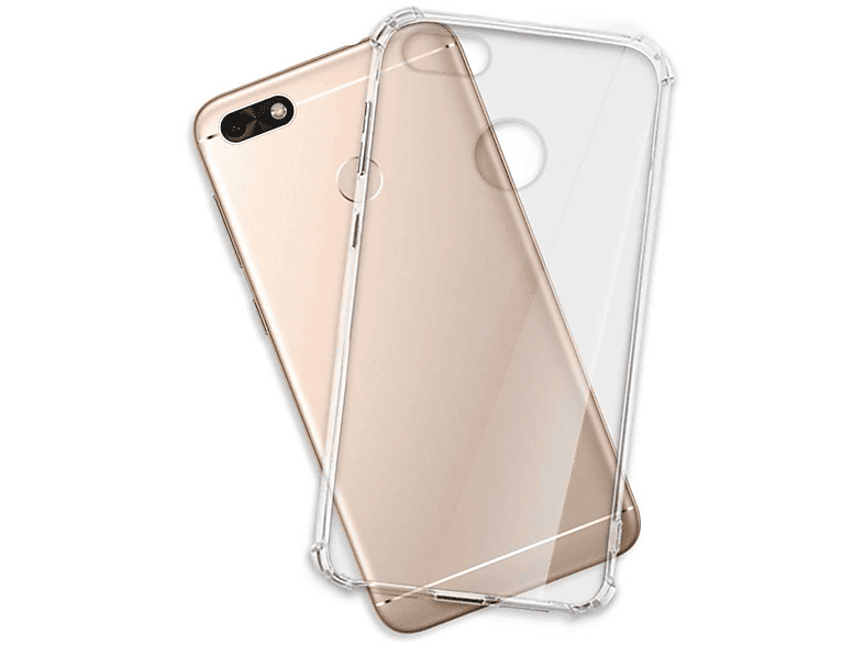 MTB MORE ENERGY Clear Armor Case, Backcover, Huawei, P9 Lite mini, Y6 Pro 2017, Transparent