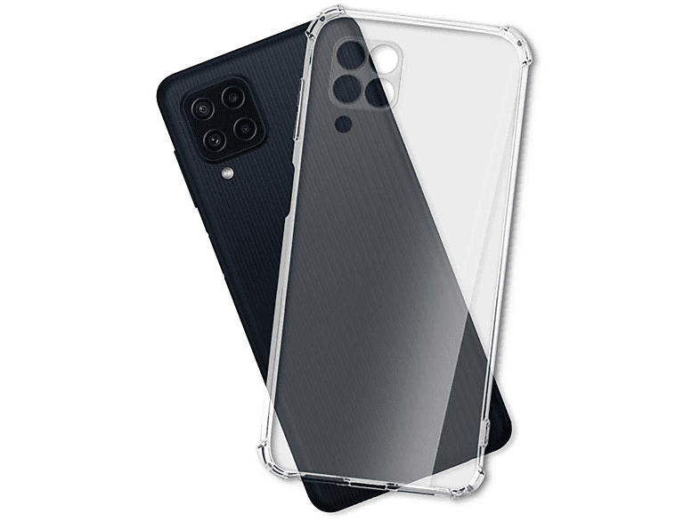 MTB MORE ENERGY Clear Armor Case, Backcover, Samsung, Galaxy M32, Galaxy M22, Transparent