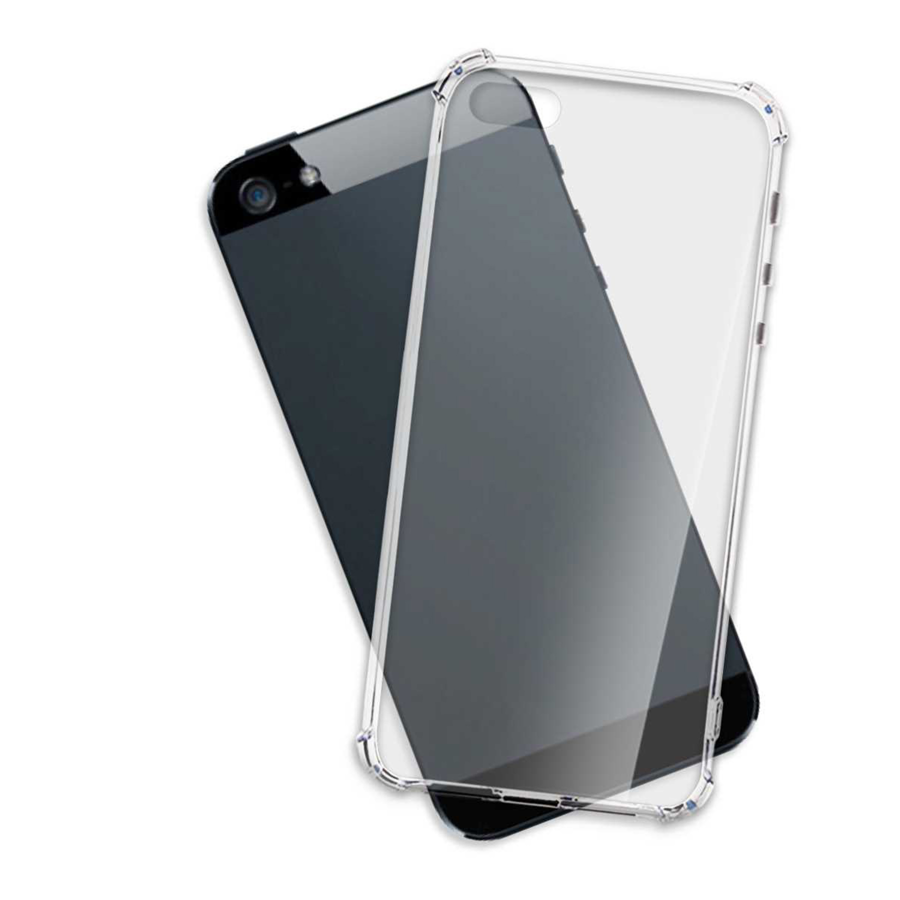 Backcover, iPhone 5, MORE iPhone 5s, Clear Case, MTB Armor Transparent ENERGY iPhone SE, Apple,