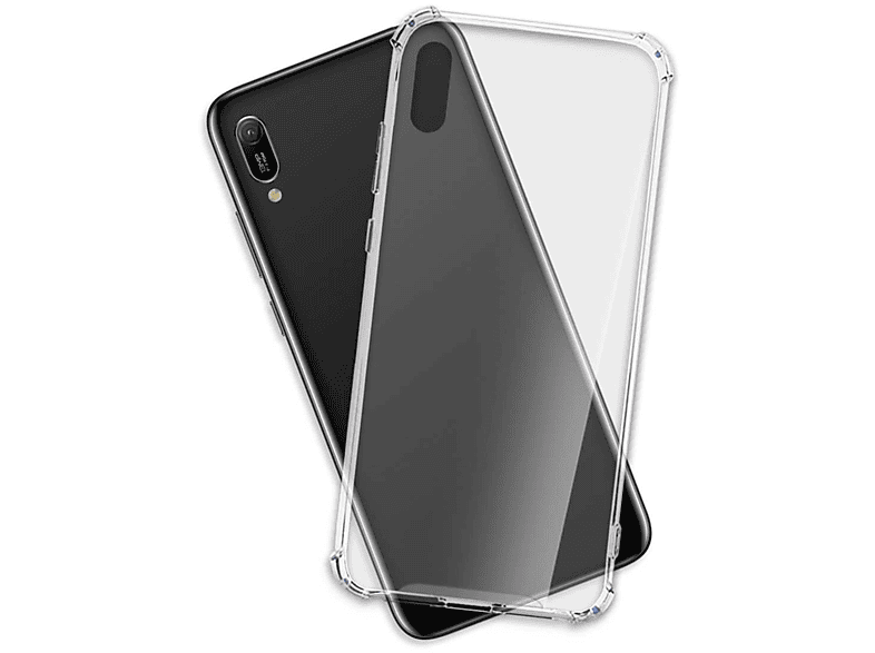 2019, Backcover, Transparent ENERGY MORE MTB Armor Clear Case, Huawei, Y6