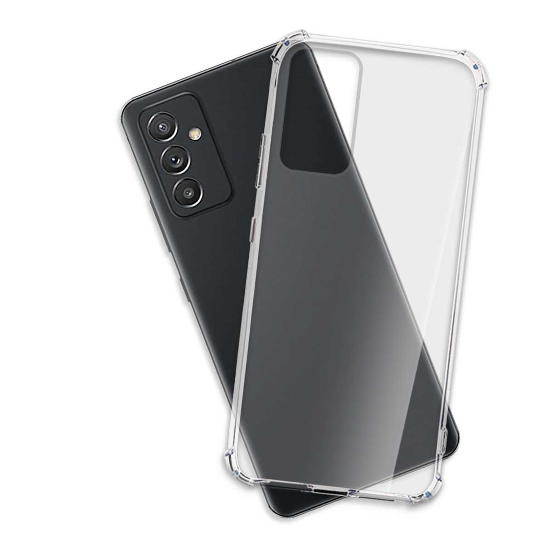 A82 5G, ENERGY Case, Transparent Samsung, Backcover, MORE Armor MTB Galaxy Clear