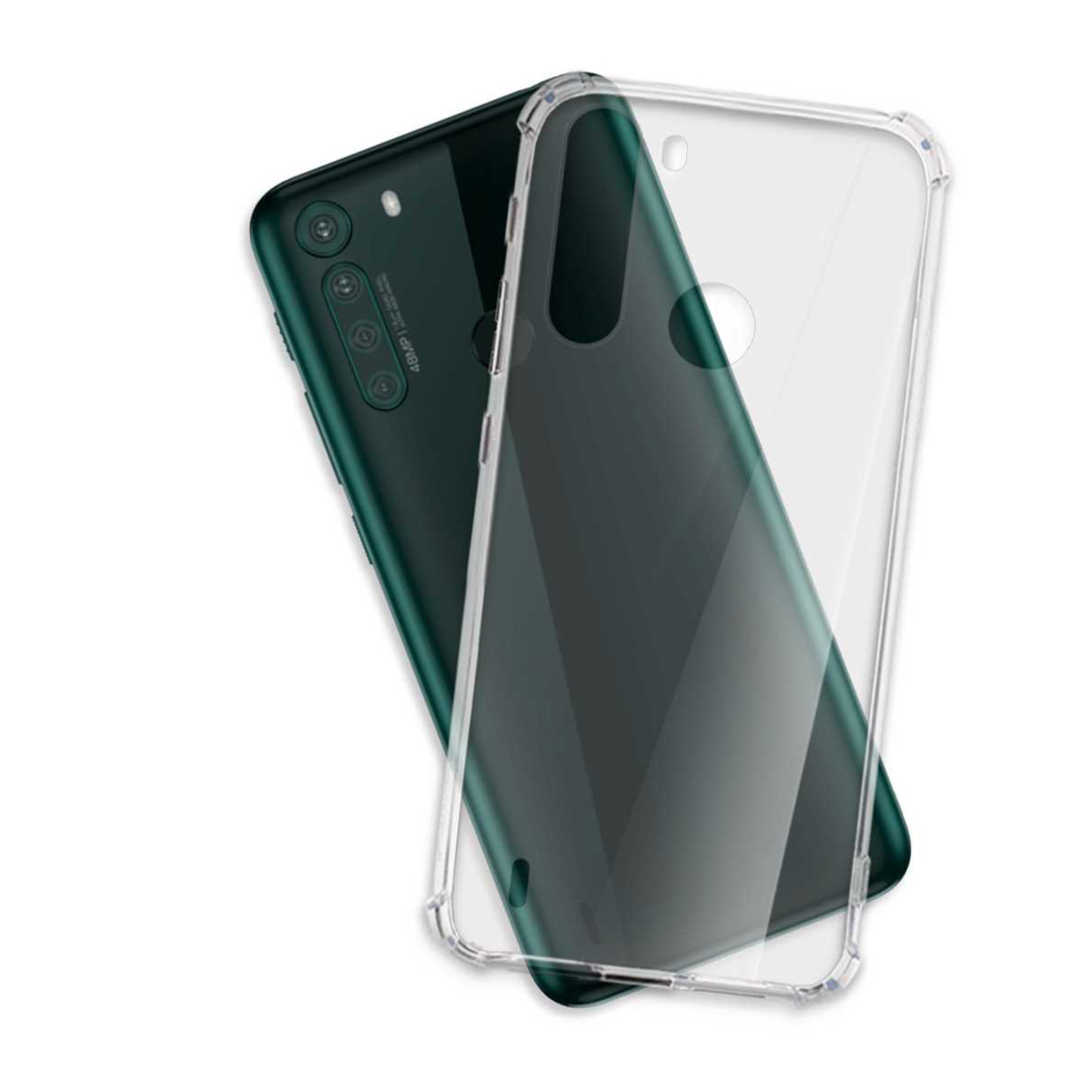 MTB MORE ENERGY Clear Backcover, Transparent Case, Motorola, Armor One Fusion