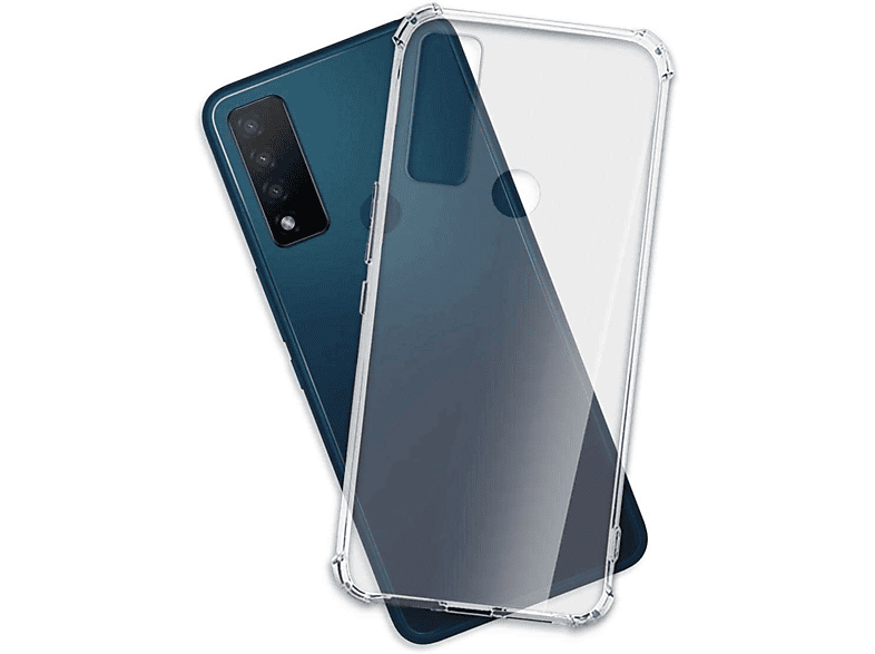 5G, TCL, MORE Armor ENERGY 20R Clear Backcover, Transparent Case, MTB