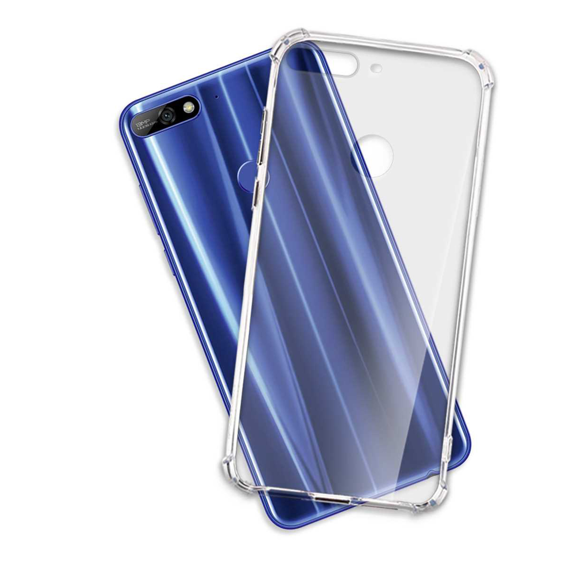Case, Y7 MTB 7C, Huawei, MORE Honor Transparent ENERGY 2018, 2018, Backcover, Clear Prime Y7 Armor